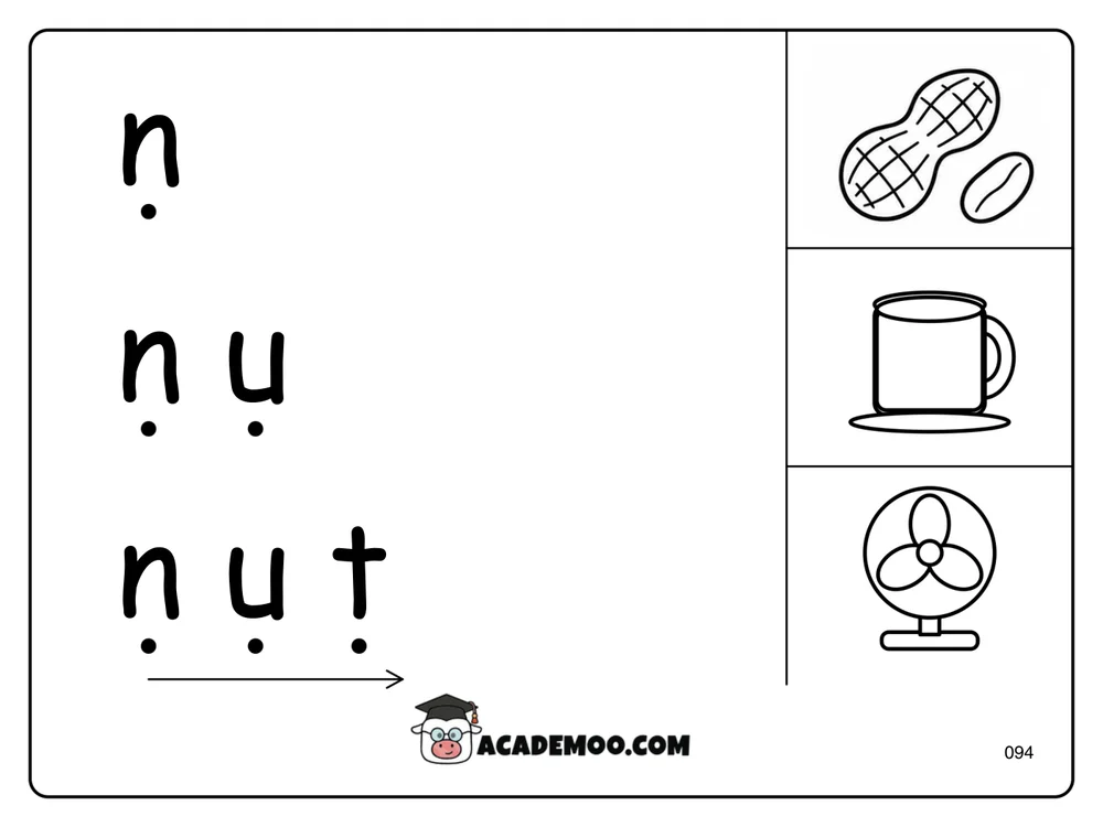 100 CVC Blend and Match Cards worksheet kindergarten language arts printable PDF · Printable 100 cvc blend and match cards for Kindergarten.